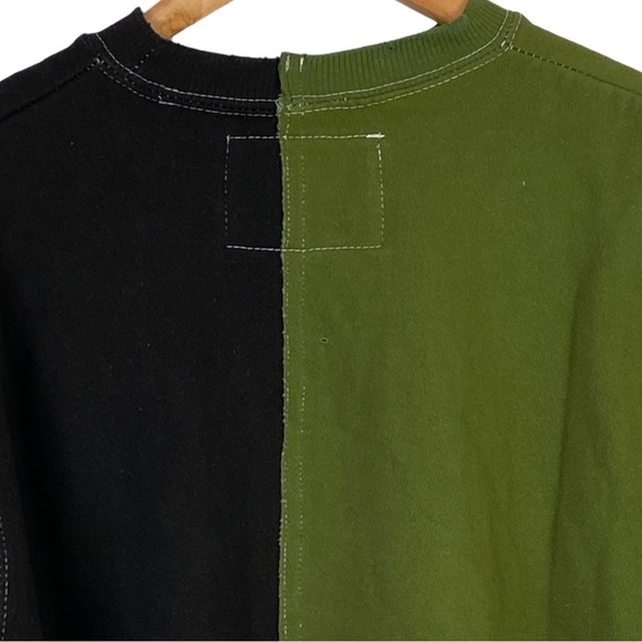 REVOLVE La Detresse Half/Half Colorblock Sweatshirt - NWT - Picture 5 of 9